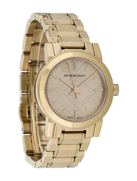 burberry women's city bracelet watch